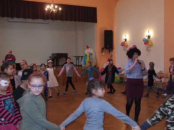 Zabawa na zakończenie ferii z GOKiS-em
