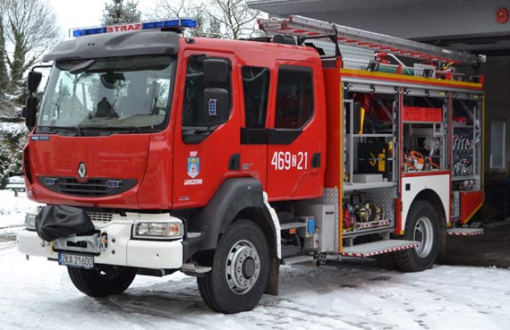 Nowy samochd ratowniczo-ganiczy dla OSP Jarszewo