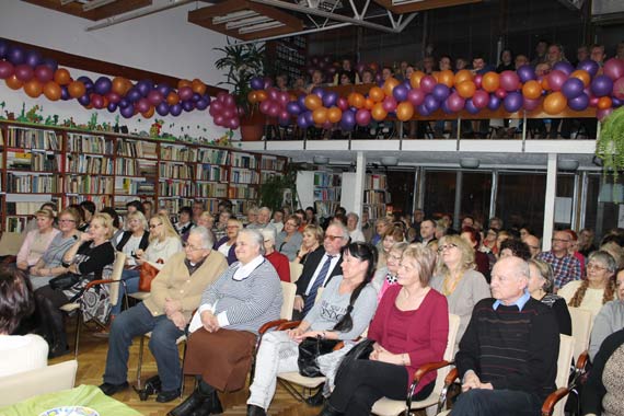 Anna Seniuk w międzyzdrojskiej bibliotece