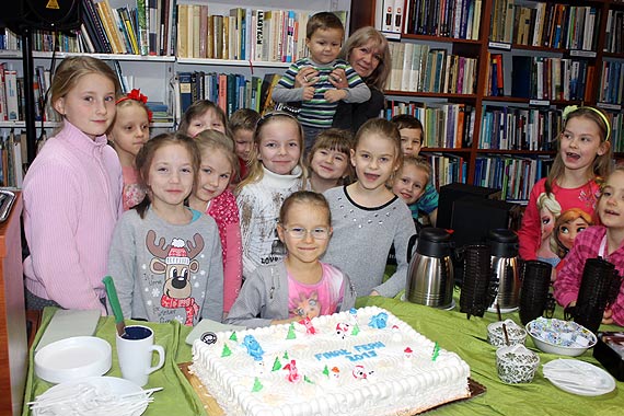 Uroczyste zakończenie ferii zimowych 2015 i otwarcie wystawy prac dzieci