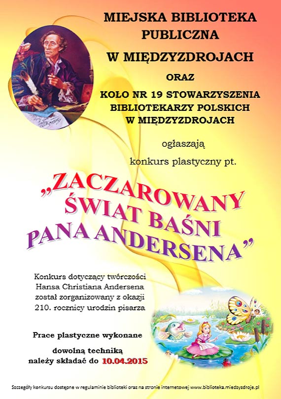 Konkurs plastyczny - Zaczarowany wiat bani Pana Andersena