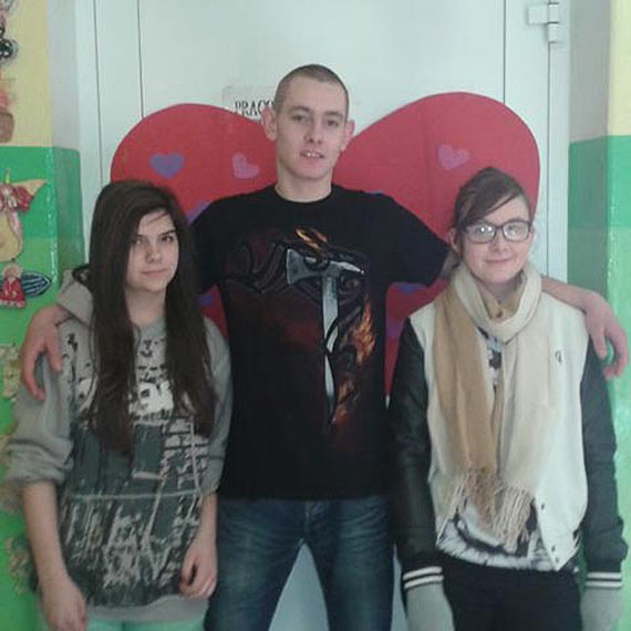 Walentynki 2015 w Publicznym Gimnazjum w Sierosawiu