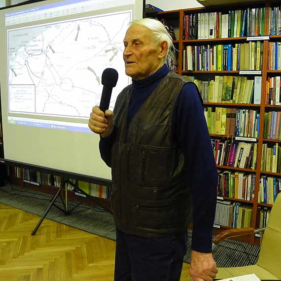 Franciszek Komian w Midzyzdrojach o wojnie i nie tylko