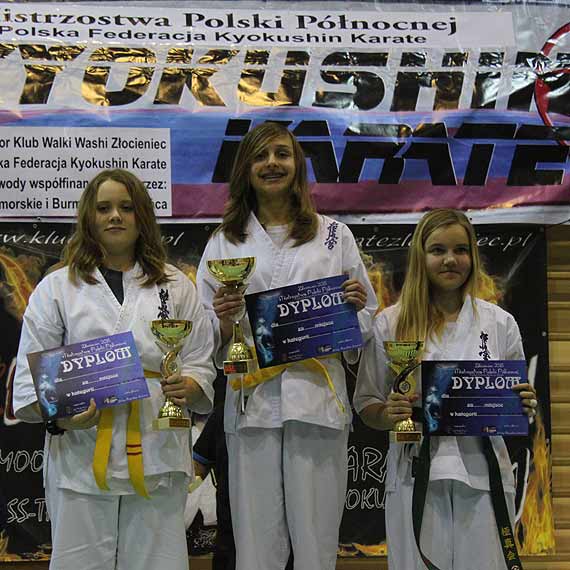 Karatecy Mistrzostwach Polski Północnej Polskiej Federacji Kyokushin Karate