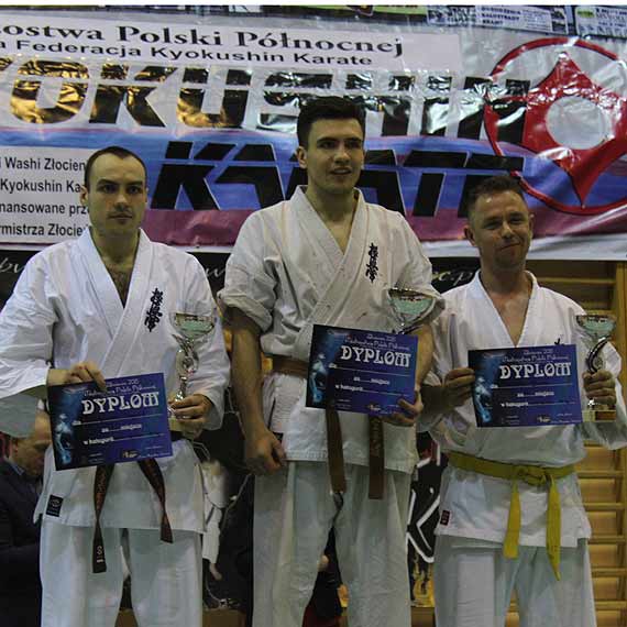 Karatecy Mistrzostwach Polski Północnej Polskiej Federacji Kyokushin Karate