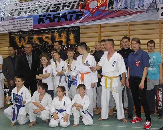 Karatecy Mistrzostwach Polski Północnej Polskiej Federacji Kyokushin Karate