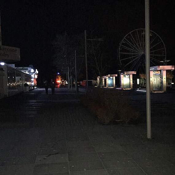 witeczne ciemnoci w Midzyzdrojach