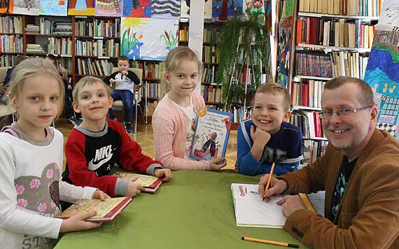 Pan Tik Tak w midzyzdrojskiej bibliotece