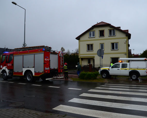 Zwarcie instalacji elektrycznej postawio na nogi straakw z Midzyzdrojw 
