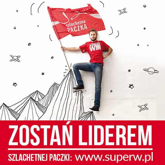 Zosta Bohaterem! Zgo si na Lidera SZLACHETNEJ PACZKI w Kamieniu Pomorskim!