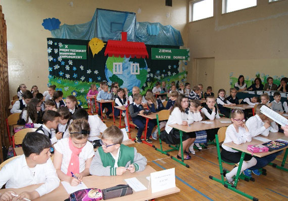 X Midzyszkolny Konkurs Ekologiczny - ZIEMIA NASZYM DOMEM