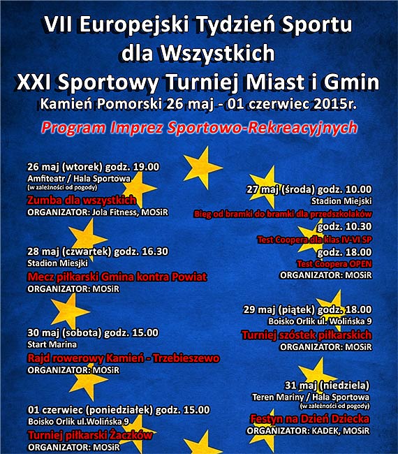 Europejski tydzie sportu dla wszystkich