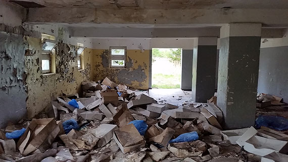 Pozostały tylko ruiny