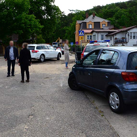 Kraksa na Lenej w Midzyzdrojach. Nie ustpia pierwszestwa przejazdu i uderzya w citroena