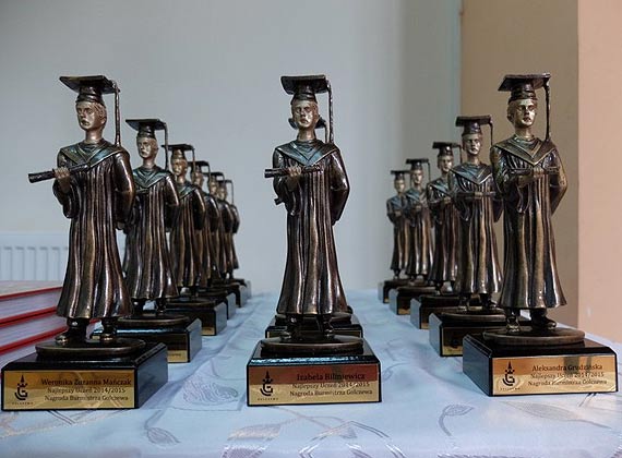 Wyrnienia „Najlepszy Ucze 2014/2015”