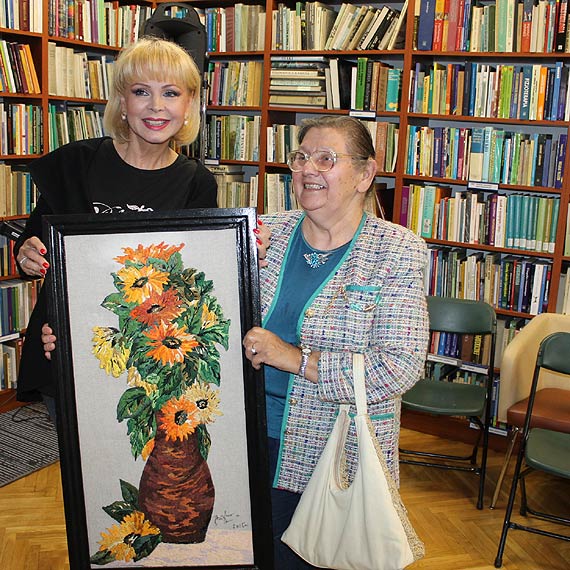 Spotkanie z Izabelą Trojanowską w międzyzdrojskiej bibliotece