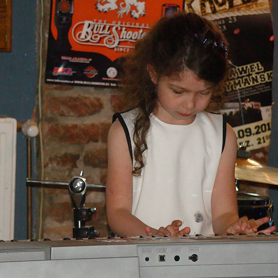 Perkusiści i Pianiści na zakończenie roku kulturalnego 2013/2014 w Ośrodku Kultury Gminy Wolin