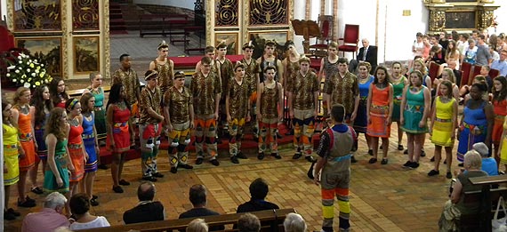 Afrykaskie dwiki w Kamieniu Pomorskim