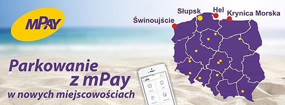 Wakacje z patnoci przez aplikacj. Nad morzem zapacimy za parkowanie komrk i otrzymamy zwrot  10% kosztw