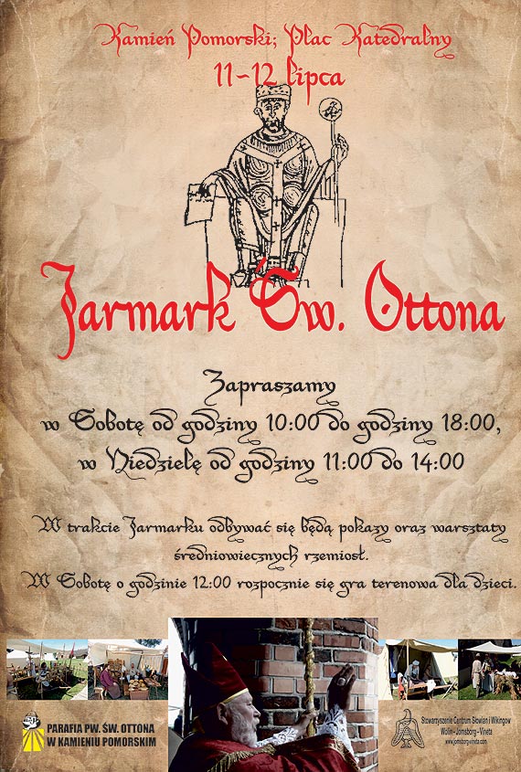 Zapraszamy  na Jarmark w. Ottona
