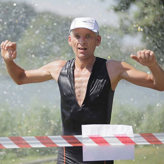 Start VIP-w w Golczewskim Triathlonie