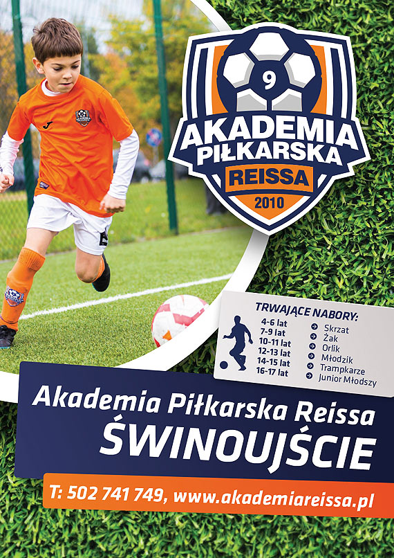 Ruszyy nabory do nowego klubu sportowego w winoujciu - Akademii Pikarskiej Reissa