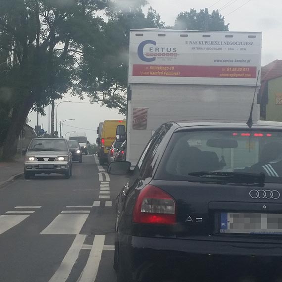 Korki na Dugosza dzisiaj osigny apogeum