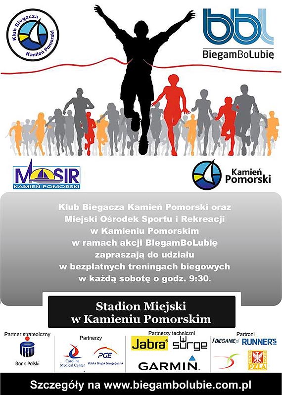 Chcesz zacz biega ? Przyjd na Stadion Miejski w sobot