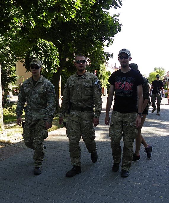 Dziwn�w przed festynem komandosa