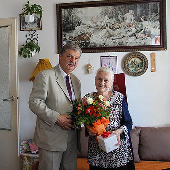 Anna Raupuk z Rzeczyna obchodzia jubileusz 90 urodzin!