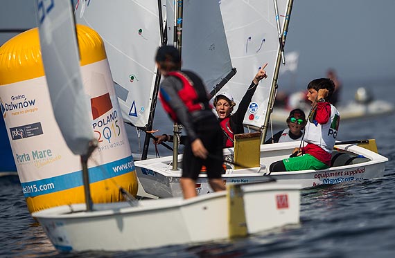 Dzie pity czyli optimistowy druynowy „match racing”