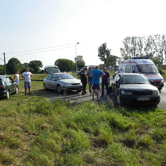 Kolizja 3 samochodw przy Jarszewie! Na miejscu wszystkie suby