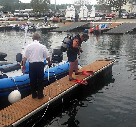 Oj dziao si wczoraj na dziwnowskiej Marinie, oj dziao