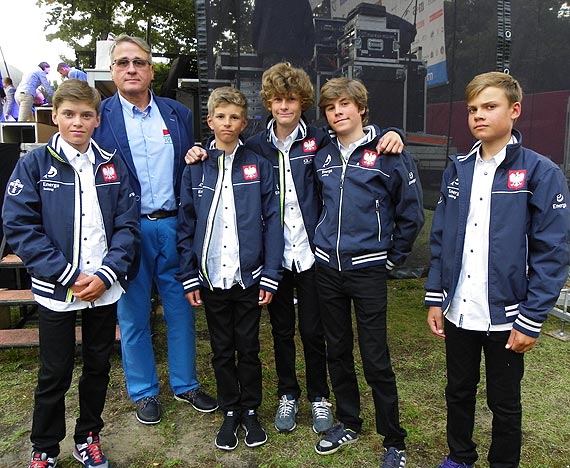 Ceremonia zakończenia Mistrzostw Świata w klasie Optimist w Dziwnowie