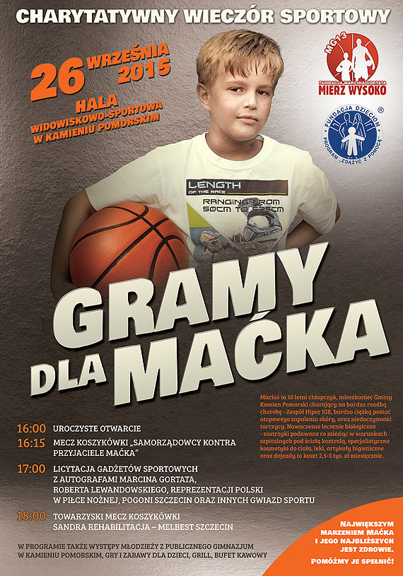 Gramy dla 10-letniego Maka ktry cierpi na zesp Hiper IGE