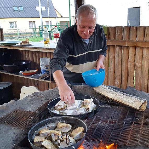 Sezon 2015 zakończony- OSP Lubin integracyjnie przy rybce