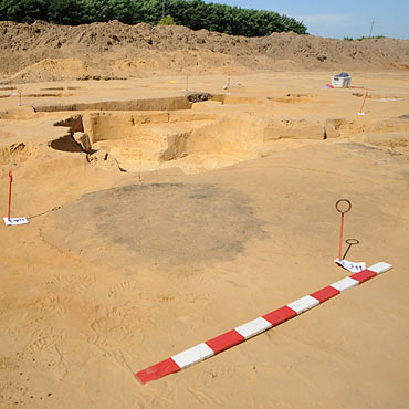Archeolodzy badaj teren pod budow obwodnicy Ostromic