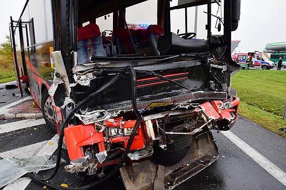 Burmistrz Wolina dzikuje za pomoc przy wypadku autokaru z dziemi