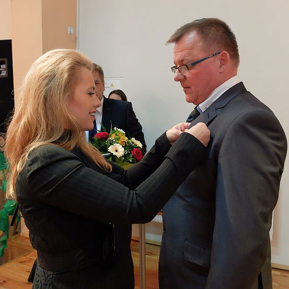 Wyrnienie Ministra Sportu i Turystyki dla Jacka Koby