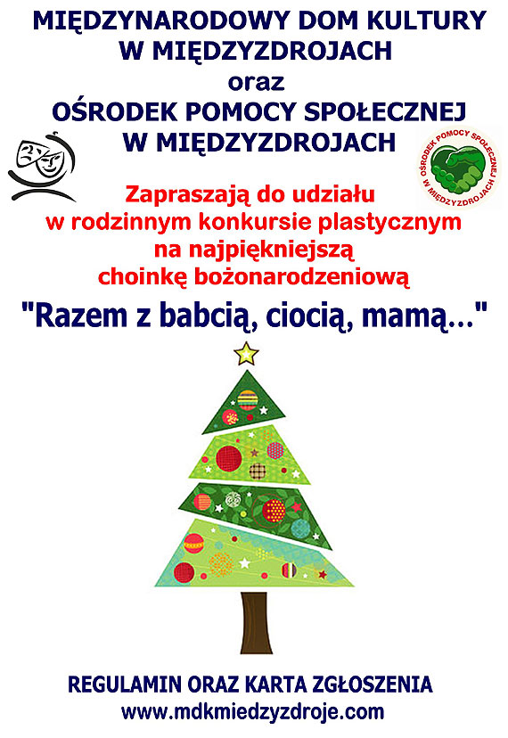„Razem z babci, cioci, mam…” czyli rodzinny konkurs plastyczny na najpikniejsz choink