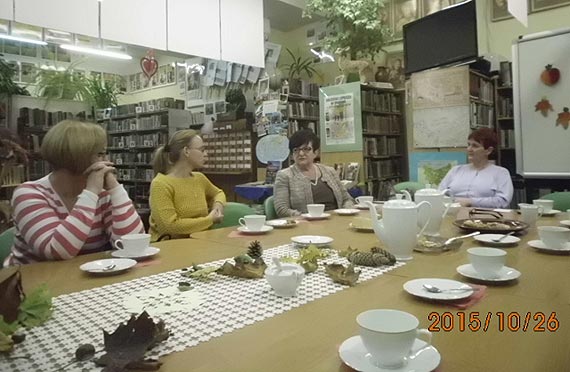Spotkanie z Dorotą Schrammek w Miejskiej Bibliotece Publicznej w Dziwnowie