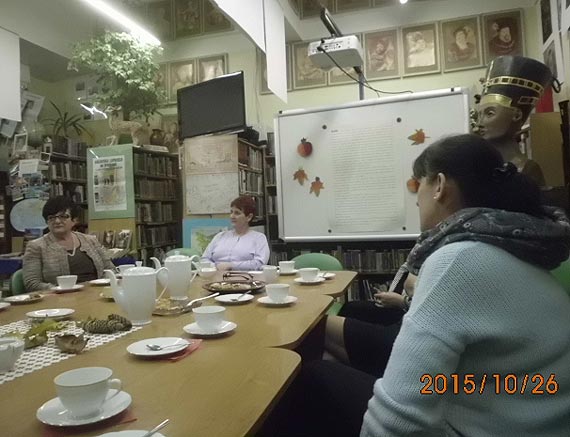 Spotkanie z Dorotą Schrammek w Miejskiej Bibliotece Publicznej w Dziwnowie
