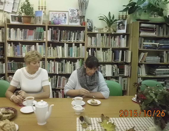 Spotkanie z Dorotą Schrammek w Miejskiej Bibliotece Publicznej w Dziwnowie