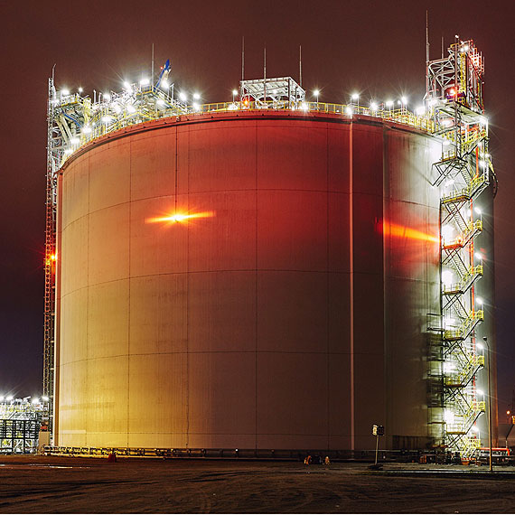 Zbiorniki w Świnoujściu przygotowane do przyjęcia LNG