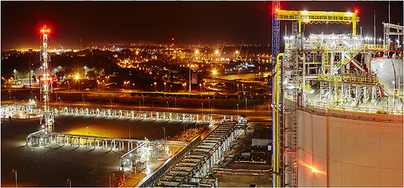Zbiorniki w Świnoujściu przygotowane do przyjęcia LNG