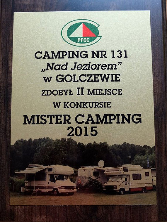Golczewski camping w gronie laureatw