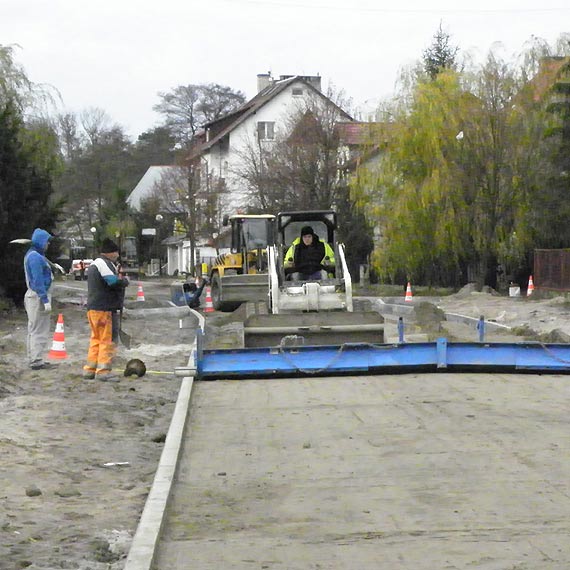 Ulica Soneczna w Midzywodziu w nowej szacie