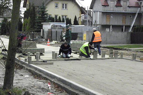 Ulica Słoneczna w Międzywodziu w nowej szacie