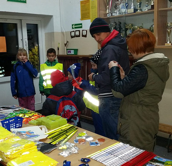 Recyklingowo i odblaskowo w Wapnicy