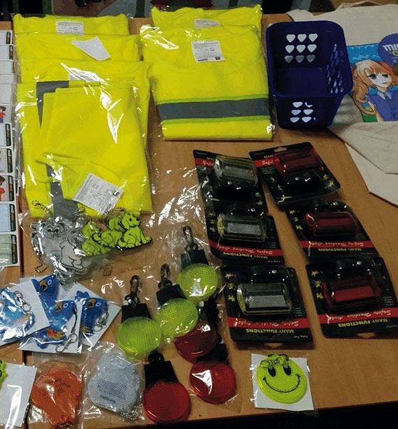 Recyklingowo i odblaskowo w Wapnicy